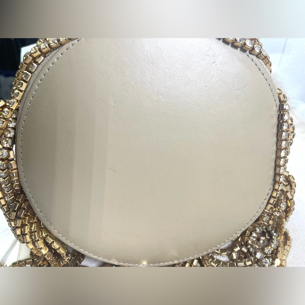 cult gaia Taryn Embellished Top Handle Bag in Champagne - Picture 8 of 8